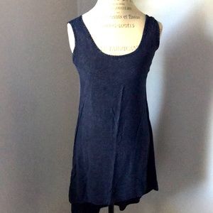 Copper Key Acid wash Dark Blue Hi to Low dress